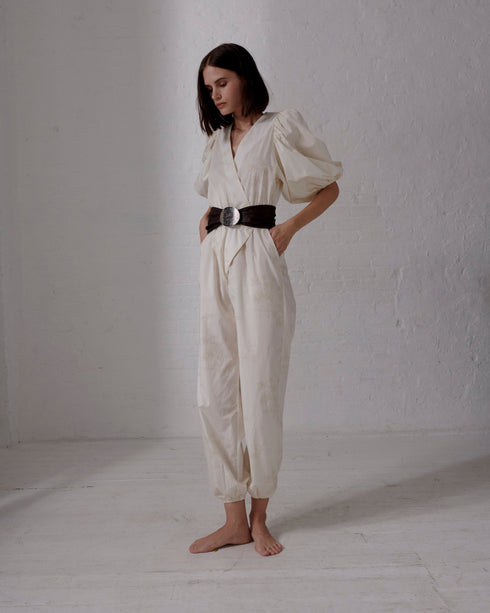 Guayacan Cotton Bio Jumpsuit / Ivory